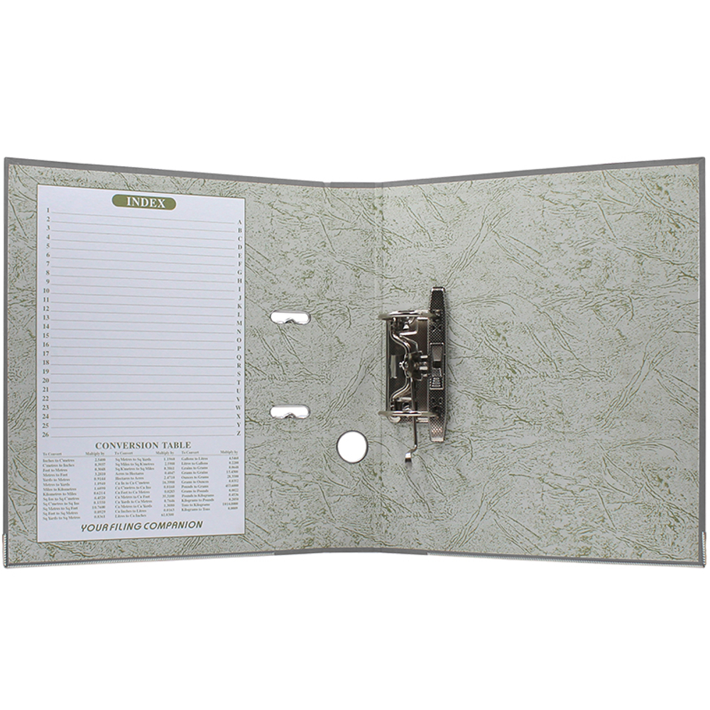 Папка-регистратор KUVERT А4, ширина корешка 50 мм, серая