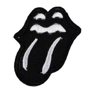 Нашивка The Rolling Stones (ч/б)