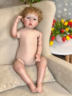 Кукла Реборн мягконабивная 70см в пакете (FA-347)