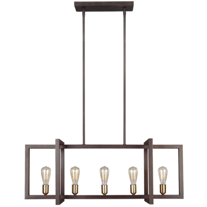 Люстра Visual Comfort Finnegan Medium Linear Chandelier