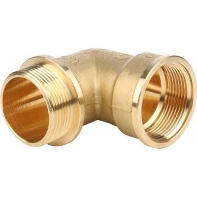 Угольник STOUT 1 1/2" ВР/НР с упором