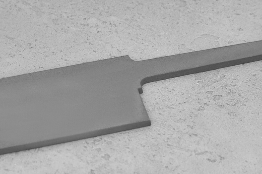 Заготовка для ножа, сталь JM390A 2,9мм. Модель "Тройка Ш200" с клинком 200мм, ТО 62-63HRC