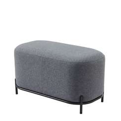 Банкетка Midnight 80 см темно-серая