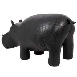 Банкетка Пуф Бегемот Черный большой