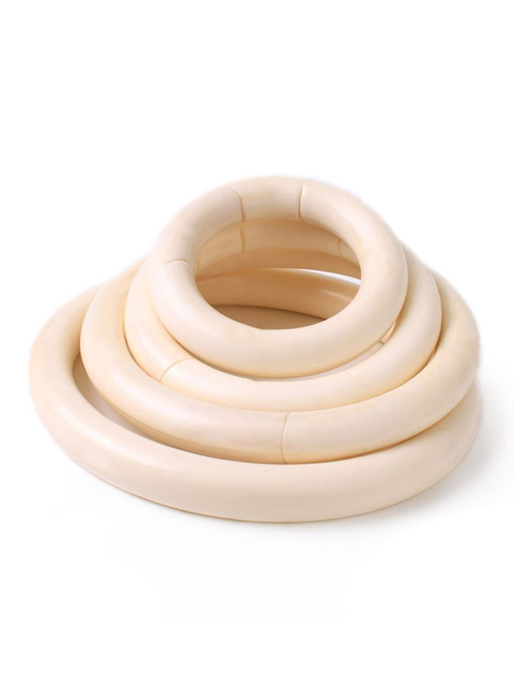 Поплавок Петроканат кембриковое КОЛЬЦО, 160/20 мм, плавучесть 110 г, белый (в упаковке 100 шт)