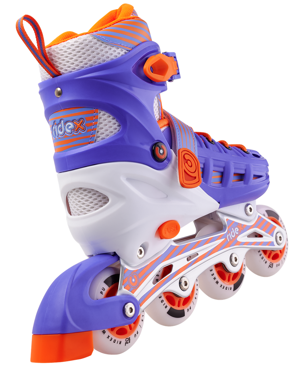 Ролики раздвижные Blade Purple, алюминиевая рама