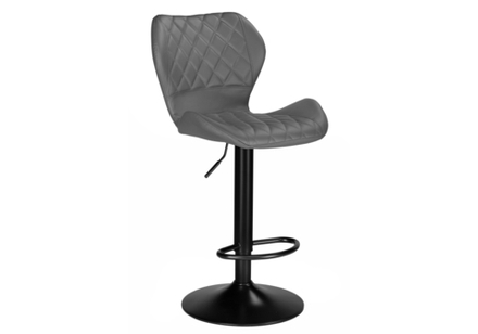 Барный стул Porch gray / black
