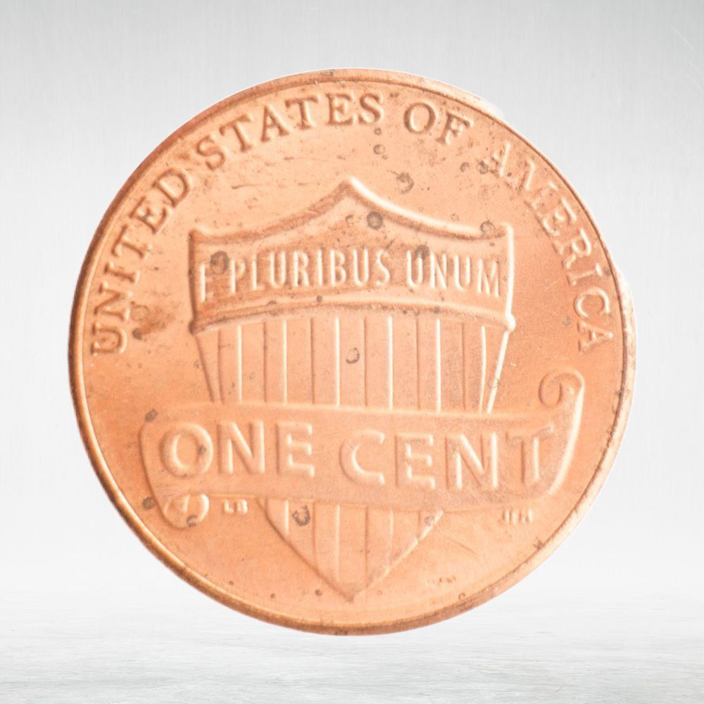 USA, 1 Cent, 2018 - Lincoln Memorial - Shield Reverse Cent, XF