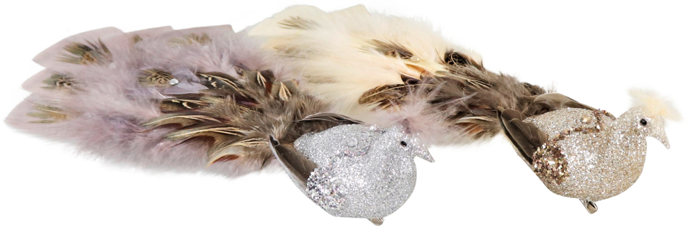 Птица на клипсе Hoff Interieur Birds