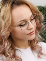 Оправа для очков для зрения металлическая брендовая