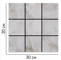Самоклеящаяся плитка ПВХ Плитка агат 300х300 мм