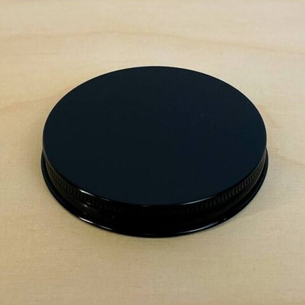 Крышка для банки резьбовой 250мл (черная)