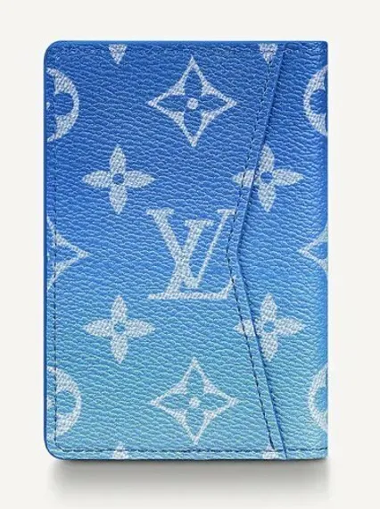 Карманный органайзер Louis Vuitton голубой