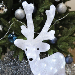 Н.г Фигурка дек. Олень 38*62см, 50LED, 220В Y4-3071