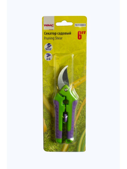 Секатор садовый с фиксацией(L-145мм) WMC TOOLS WMC-TG1306009-B