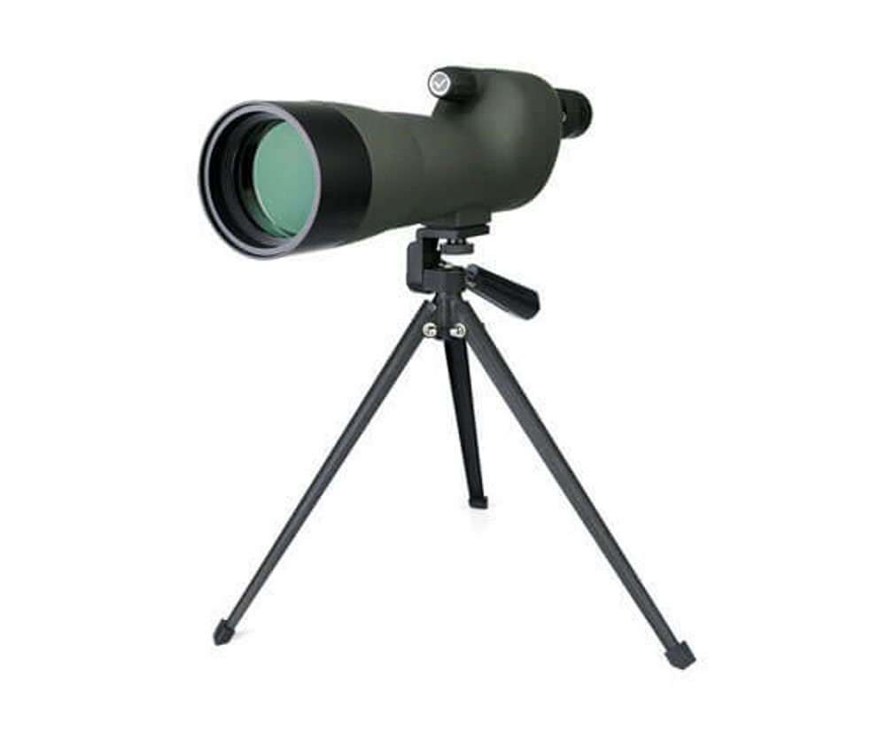 Зрительная труба SVBONY SV28 20–60x60 WP со штативом, прямая - фото 1