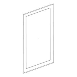 Зеркало МС "Сандра"  (Белый лофт)