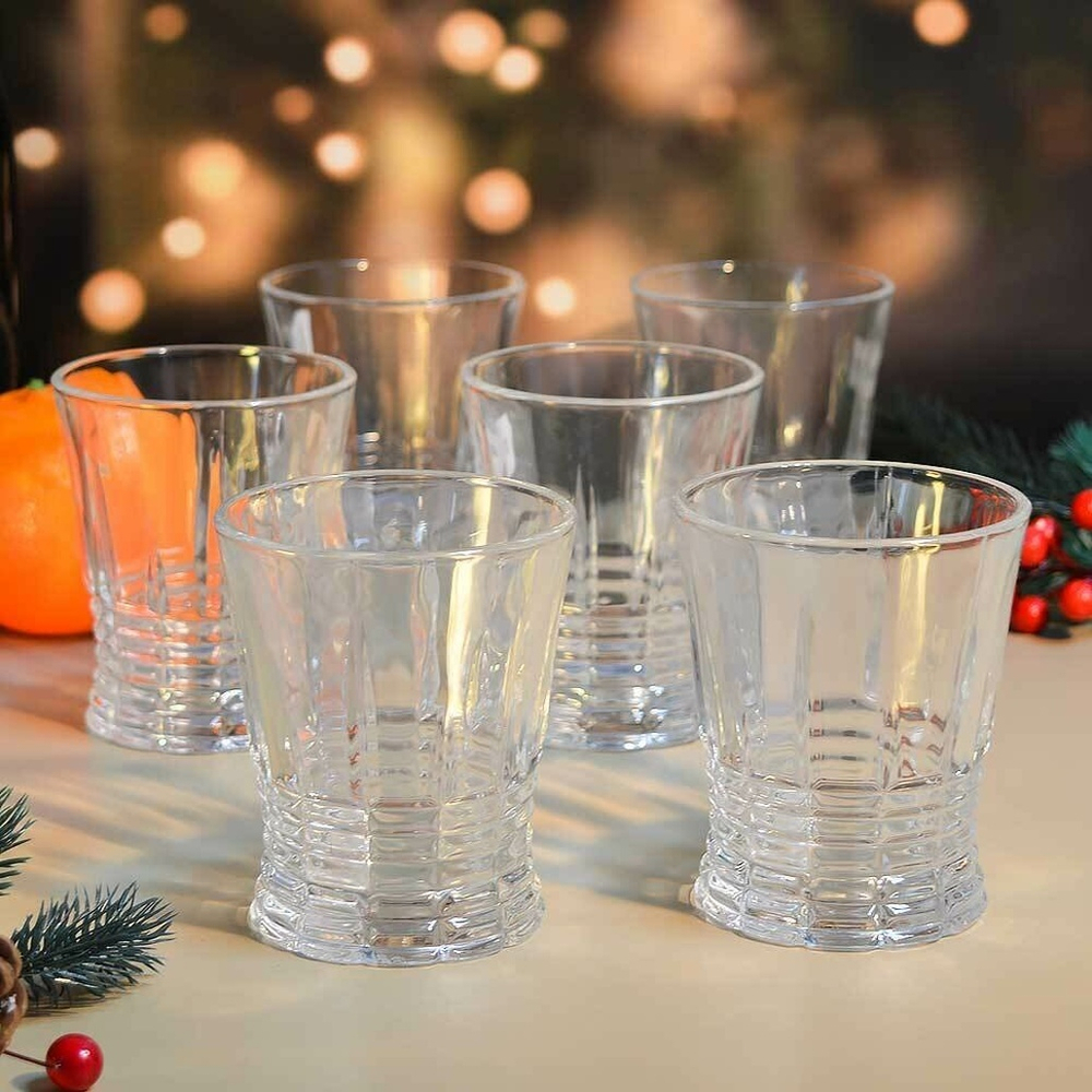 Набор стаканов 6шт 265мл, d8,3см, h10см, DM317