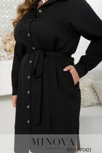 Платье 2425-чорний Minova