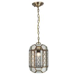 Citilux Фасет CL441212 Подвесной светильник витражный Бронза