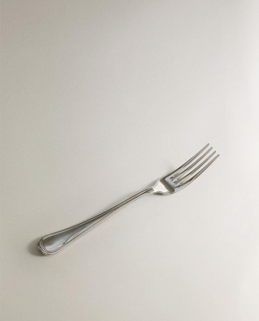 ZARA HOME ВИЛКА ДЛЯ ДЕСЕРТА, СТАЛЬНОЙ СЕРЫЙ