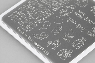 Swanky Stamping Пластина для стемпинга 133