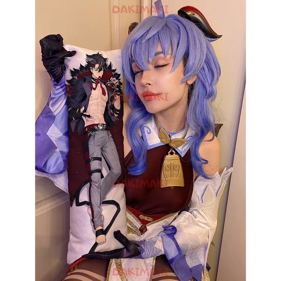 Мини дакимакура Ризли Геншин Импакт арт. M1176, 60х20 см