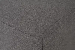 "Капри" модуль диванный прямой с подушками, цвет коричневый