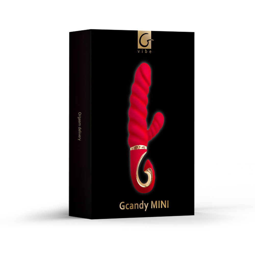 Gvibe Gcandy Mini Витой вибратор с клиторальным стимулятором мини-версия