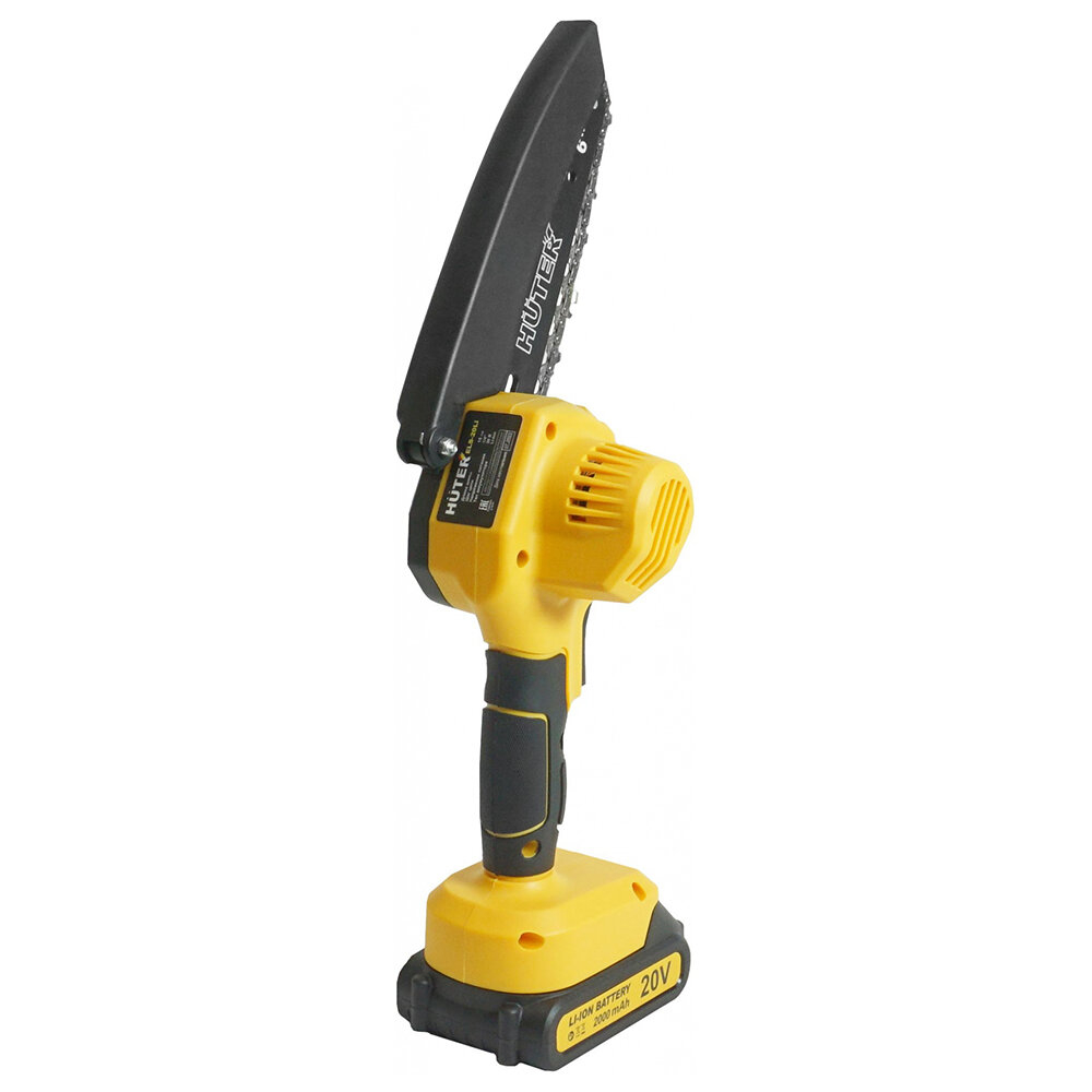 Электропила Huter ELS-20Li, аккумуляторная, прорезиненная рукоять