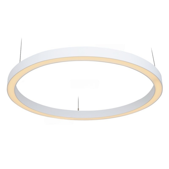 Светильник LED кольцевой Ring 100W D1200мм*35 3000К белый подвесной IP40