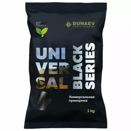 Прикормка DUNAEV BLACK Series 1 кг UNIVERSAL (Универсальная)