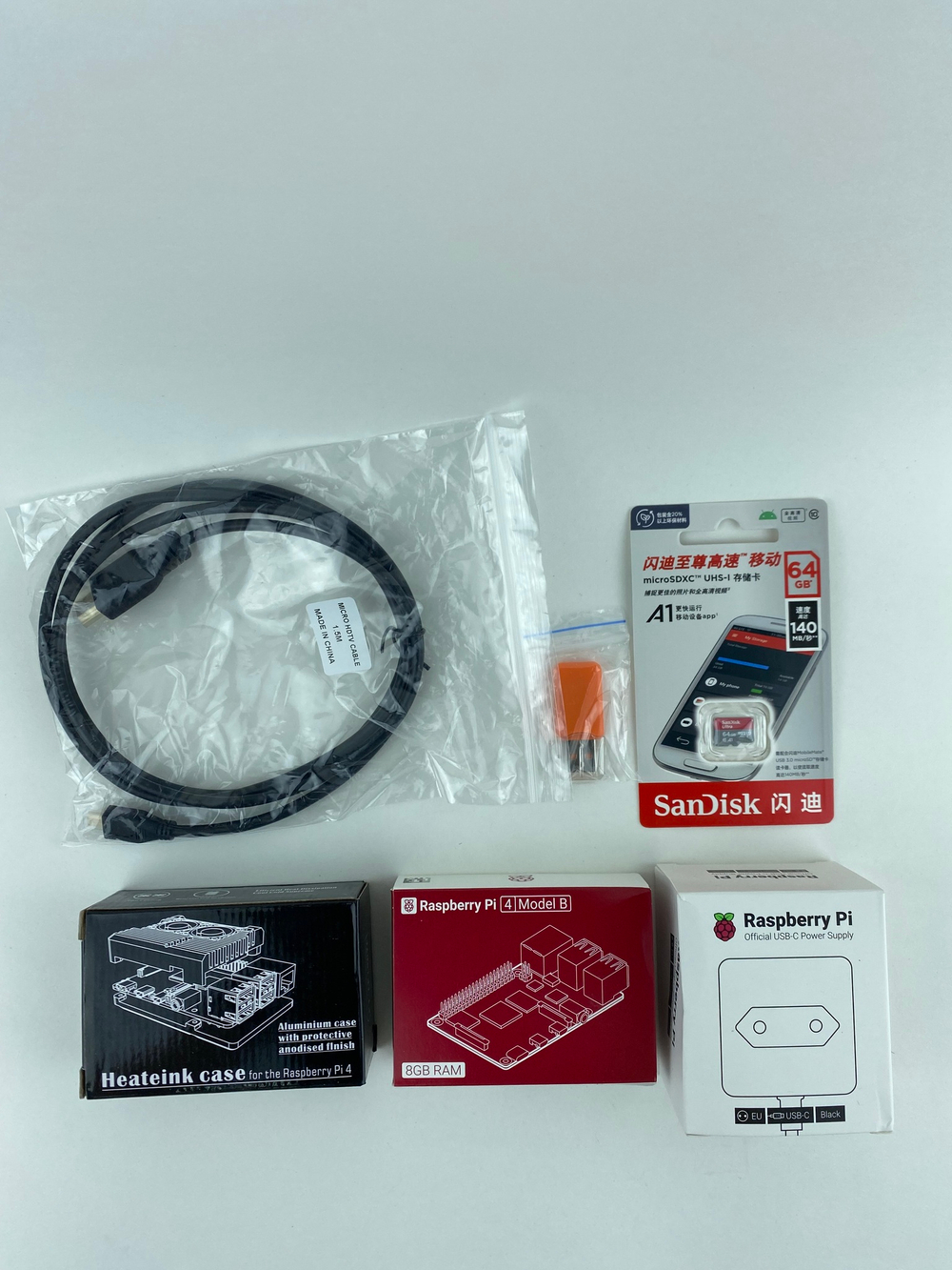 Набор-комплект Raspberry Pi 4 model B 8GB