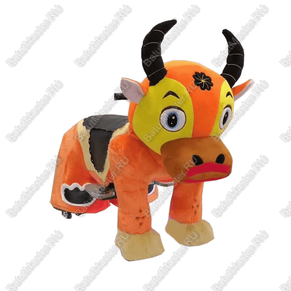 Парковый аттракцион "Электромобиль Бычок"