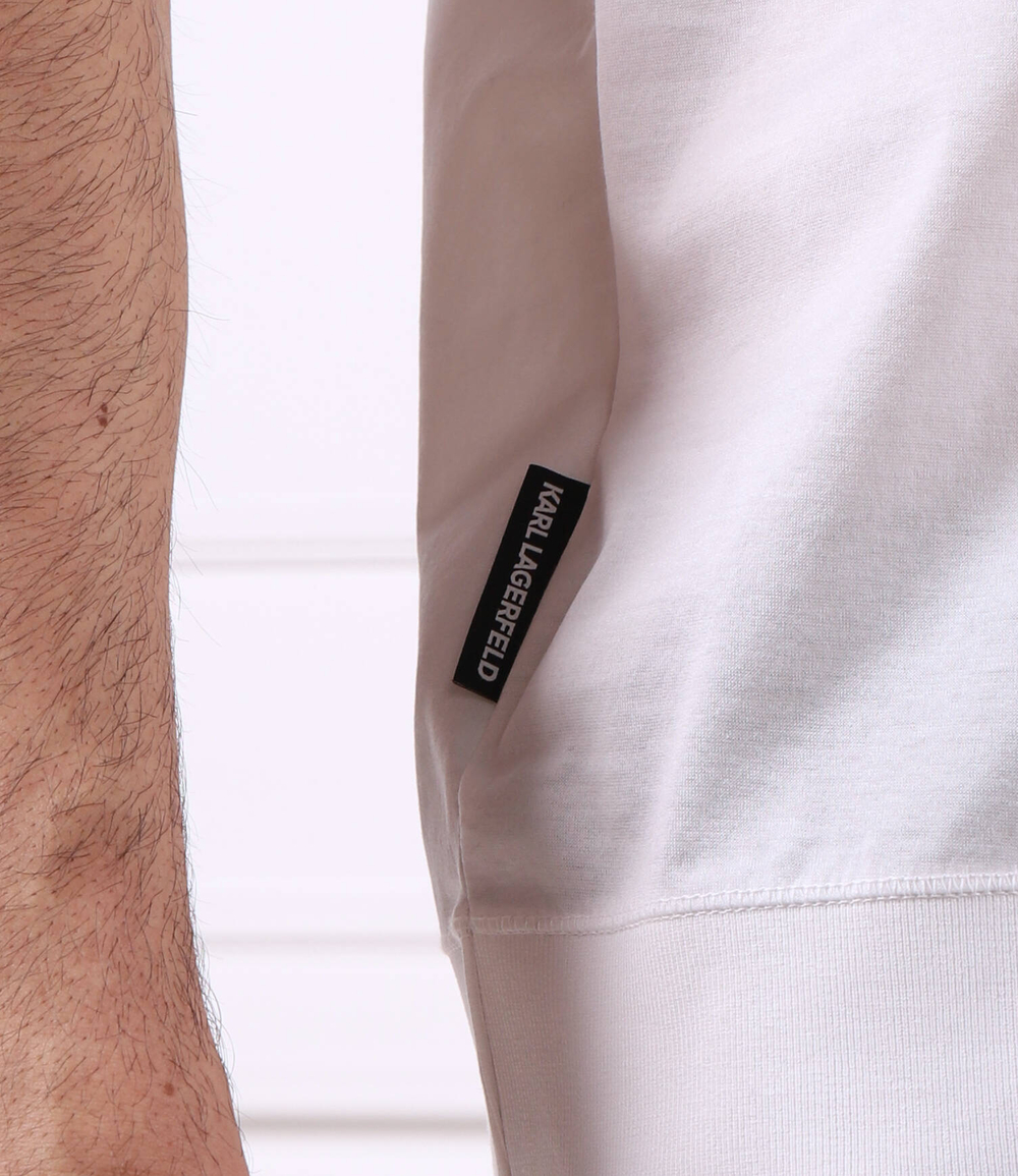 ПОЛО PRESSBUTTON Karl Lagerfeld - белый(745001 532200)