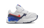 Baby Nike Air Max SYSTM low-top toddler shoes white and blue