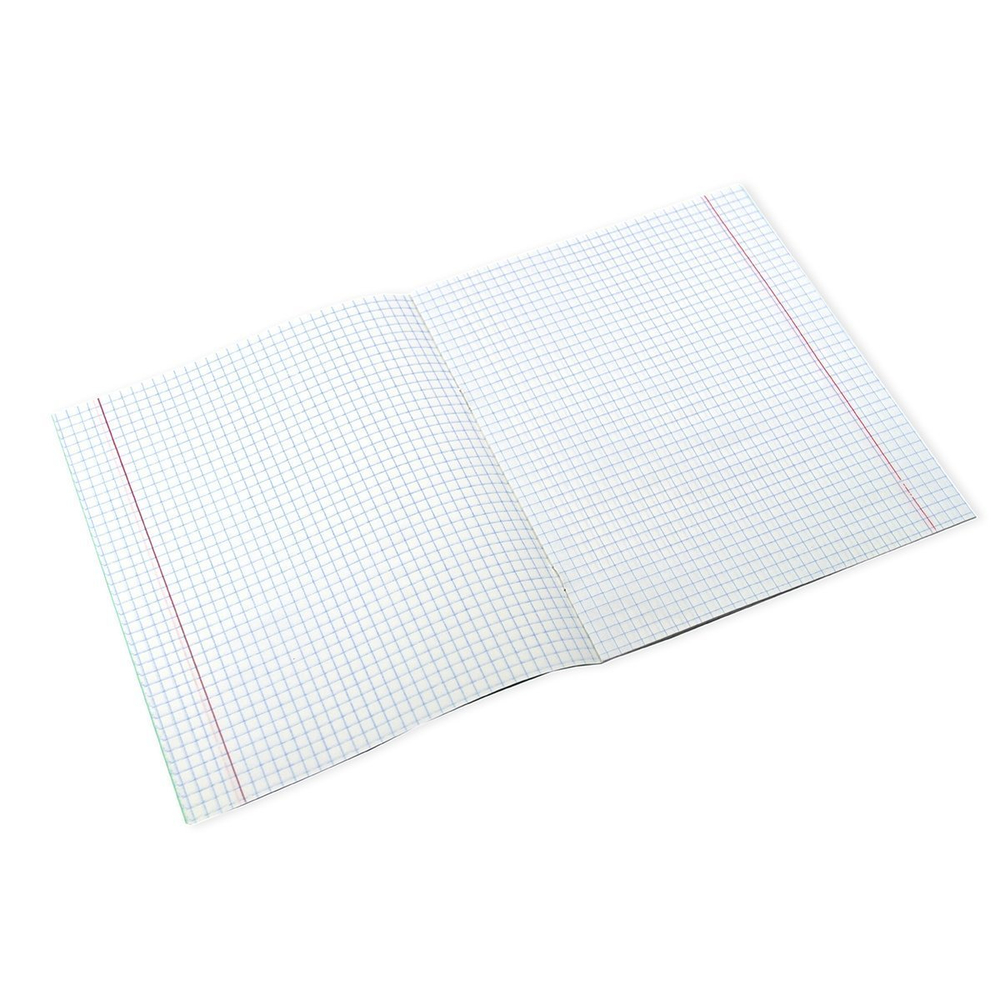 Тетрадь 12л., клетка, Alingar, скрепка, офсет