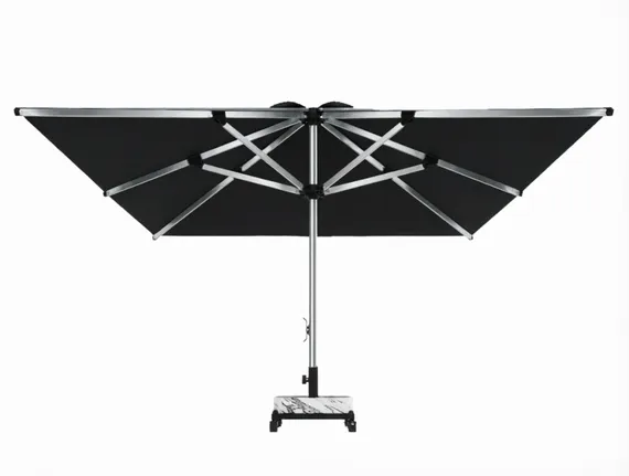 Зонт профессиональный Avocado, 300х300 см, серебристый/черный