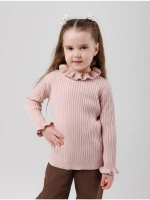 Джемпер для девочки с воланами