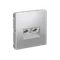 Розетка компьютерная 2-м ArtGallery RJ45 + RJ45 кат.5E механизм алюм. SE GAL000385