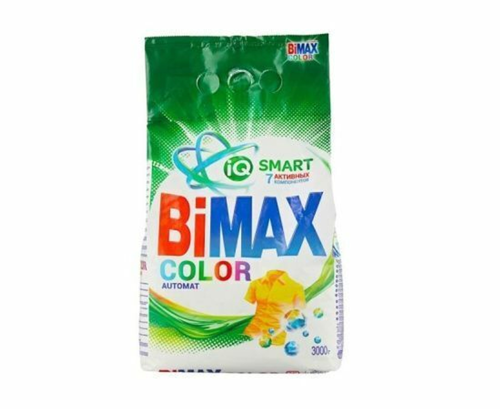 Стиральный порошок БиМакс автомат Колор, 3 кг.