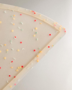 ZARA HOME ДЕТСКАЯ СИЛИКОНОВАЯ САЛФЕТКА ПОД ТАРЕЛКУ «КОНФЕТТИ», РАЗНОЦВЕТНЫЙ