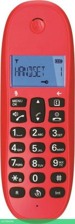 Радиотелефон DECT Motorola C1001LB+ красный