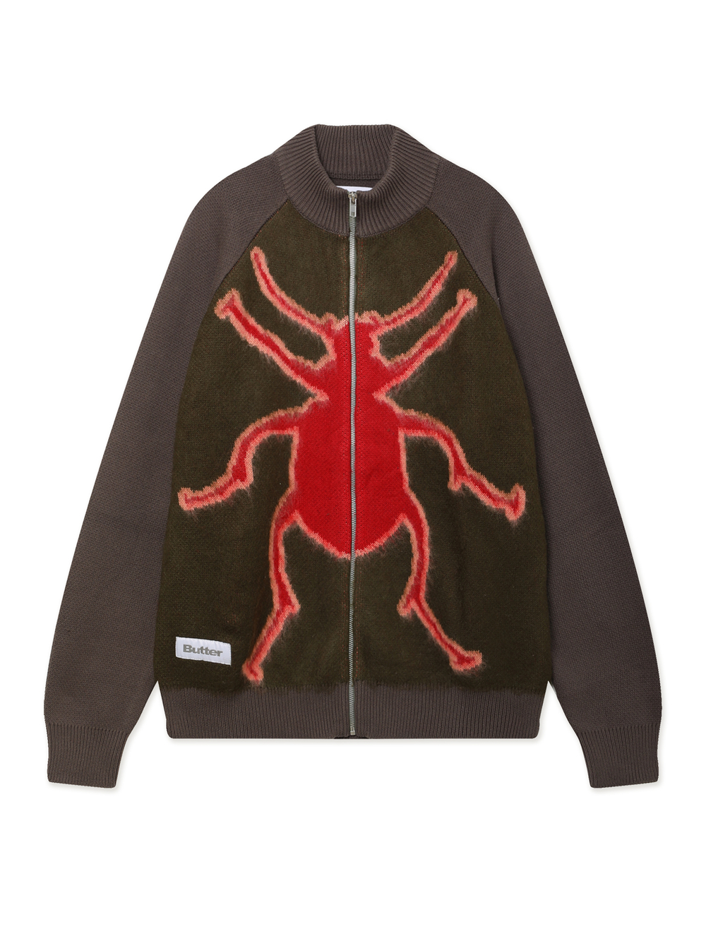 Свитер Вязаный На Молнии Beetle Zip-thru Knit Sweater