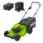 Аккумуляторная газонокосилка Greenworks GD60LM51SPK4 60V 60В самоходная (1 x 4 Ач, ЗУ) нож 51 см, 2505607UB