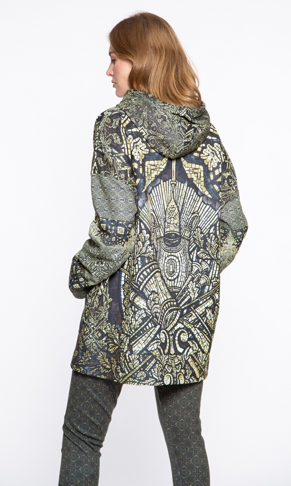 Худи "Три Империи", по мотивам мозаик на ст. метро «Комсомольская», созданным по эскизам Павла Корина