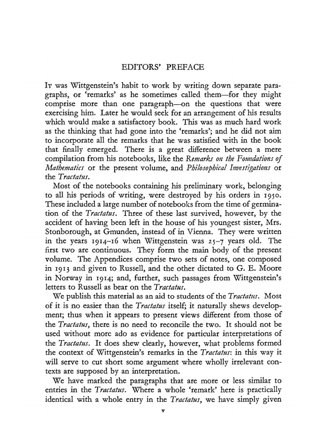 Notebooks 1914-1916 | Ludwig Wittgenstein