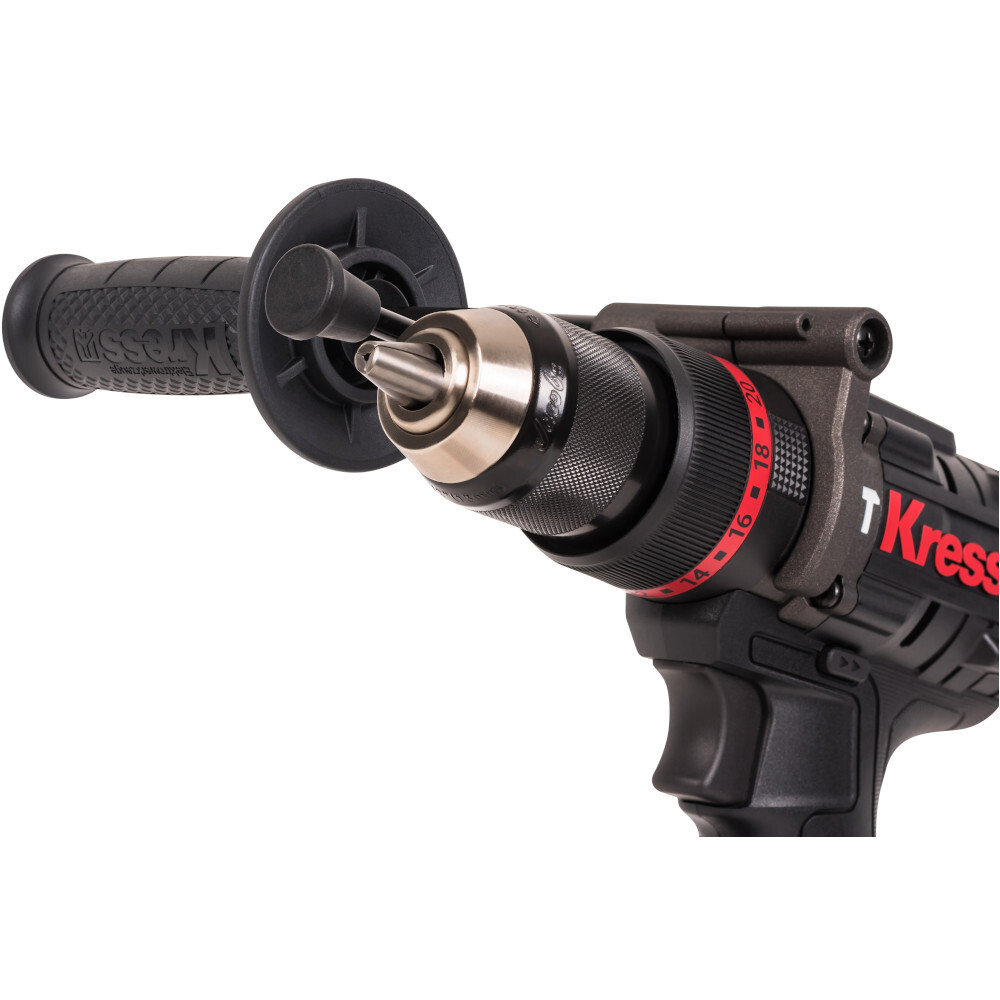 Дрель аккумуляторная KRESS KUC35 20V 4Ах2 ЗУ 6А кейс