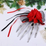 Зажим для волос «Helloween - Темная ночь», микс