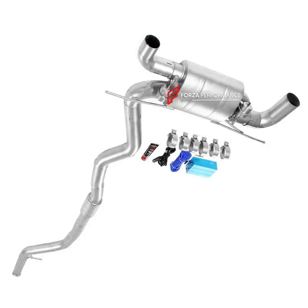 Спортивная выхлопная система с резонатором для BMW F32/F33 420i/428i/425i/430i 2013-2020 БМВ